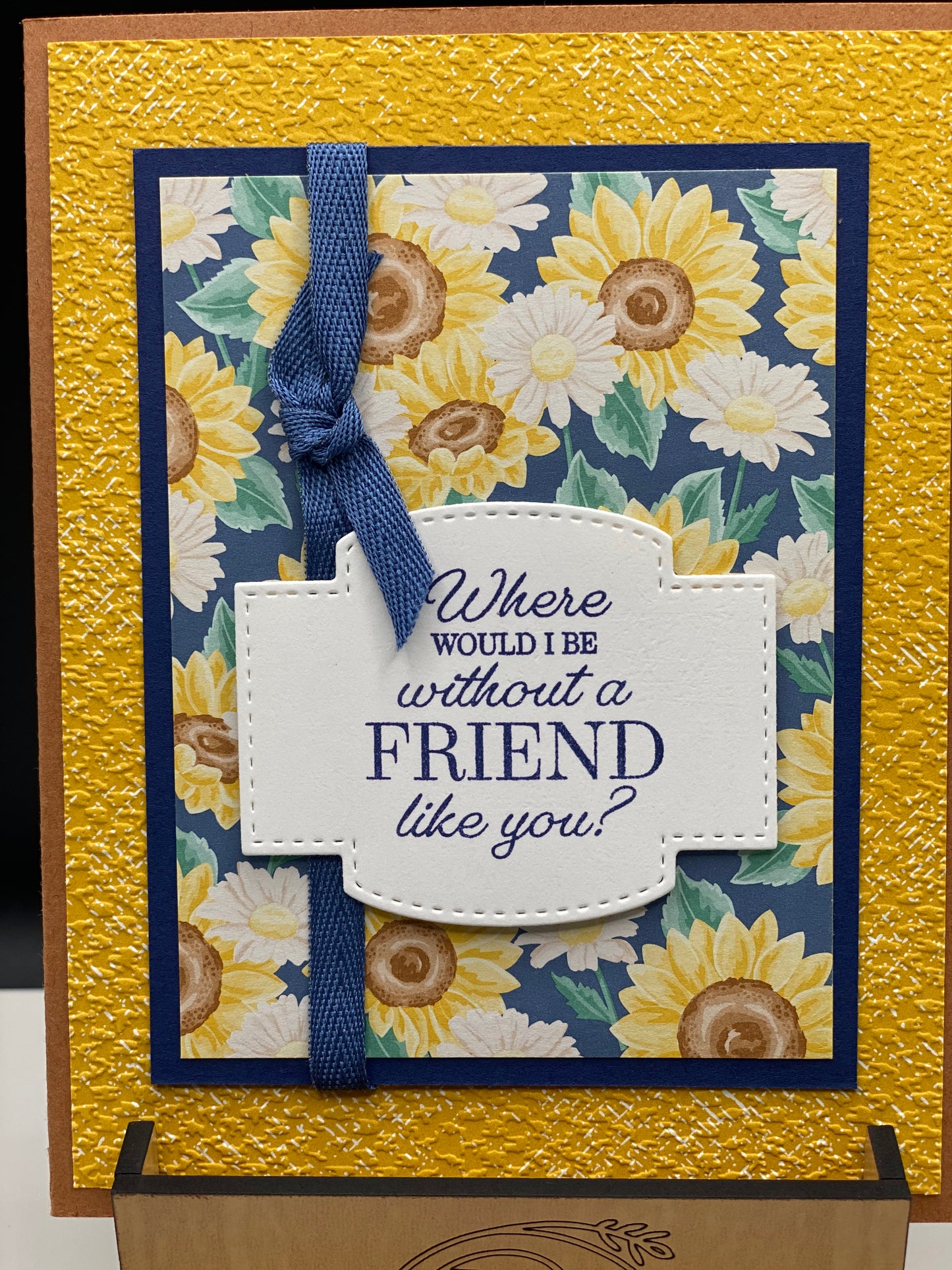 Handcrafted Card - Friendship